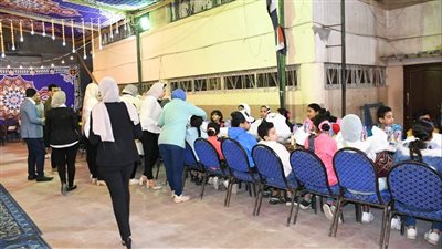 حفل إفطار للأطفال الأيتام بإدارة شرق التعليمية بالإسكندرية 