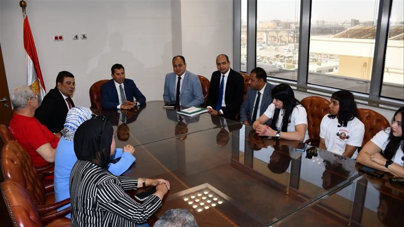 اجتماع وزير الرياضة،