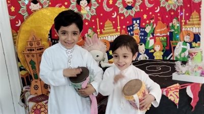 مسحراتي وفوانيس في احتفالات أطفال مكتبة دمنهور بشهر رمضان (صور)  