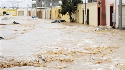 لأول مرة، سيول وفيضانات مخيفة في السعودية وشلالات تنهمر من 15 سد (فيديو) 