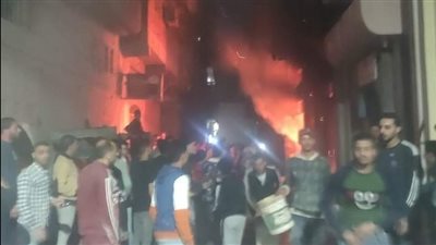 الثاني خلال 72 ساعة، حريق ضخم بورشة دهانات أثاث بدمياط وتفحم طفل 