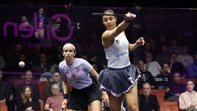 الإسكواش، مصطفى عسل وهانيا الحمامي في نهائي لندن كلاسيك