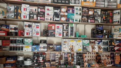 ضبط محطة بث تلفزيونى لاسلكية بدون ترخيص في المنوفية (صور) 