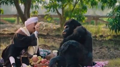 الغوريلا تستخدم مستحضرات تجميل لإثارة الكبير أوي وظهور خاص لطرازان بالحلقة الـ23 (فيديو)