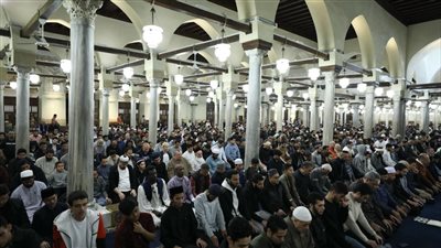  توزيع 2000 وجبة سحور في الليلة الثانية لصلاة التهجد بالجامع الأزهر 