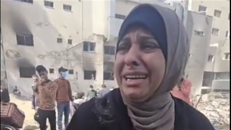 سيدة فلسطينية تبحث