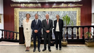 محافظ الأقصر يستقبل سفير فرنسا، ودعوة لإحياء اتفاقية التآخي مع مدينة فرساي