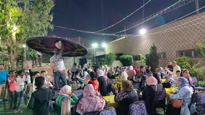 فرحة مرضى الغسيل الكلوي بالإنشاد والتنورة في حفل الإفطار السنوي بالقليوبية (صور)