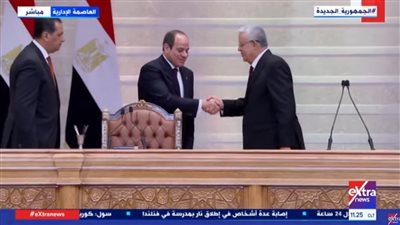  جلسة خاصة تاريخية، انطلاق فعاليات أداء السيسي اليمين لولاية رئاسية جديدة 