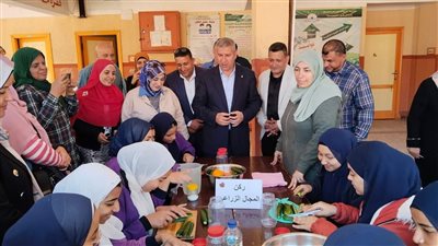 ورش عمل للمبدعين والموهوبين بمدرسة الحوراني بدمياط 