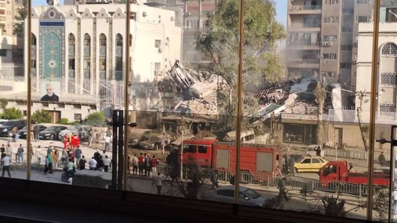 قنصلية طهران بدمشق،