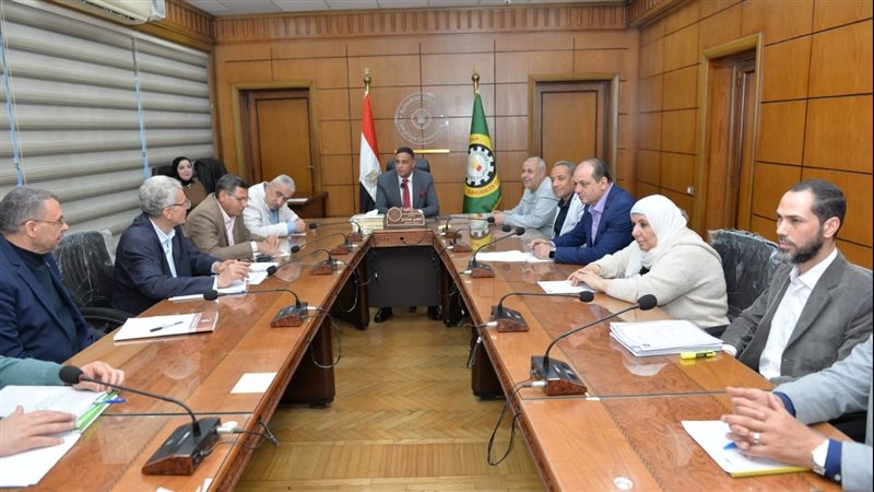 محافظ الدقهلية يجتمع
