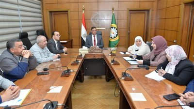 تفاصيل اجتماع محافظ الدقهلية لمناقشة آخر المستجدات في مشروع ابن زيد - والزعفران 