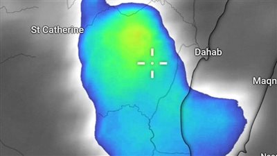  الأرصاد تحذر: تكاثر السحب الرعدية على سانت كاترين وخليج العقبة