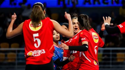 الكرة الطائرة، الأهلي يهزم الزمالك في أولى مواجهات نهائي الدوري 