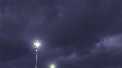  سحب رعدية تسيطر على جنوب سيناء