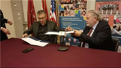 بروتوكول تعاون بين إذاعات وتليفزيونات التعاون الإسلامي ومركز كمال أدهم بالجامعة الأمريكية