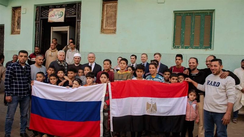 السفير الروسي بالمنوفية،