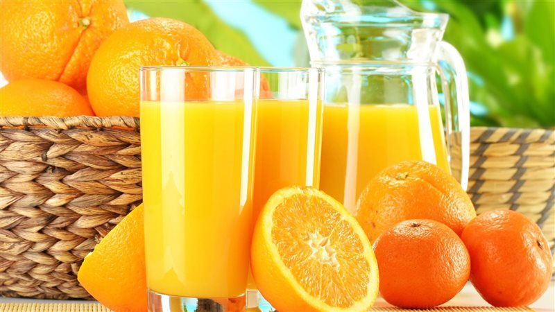 عصير البرتقال، فيتو