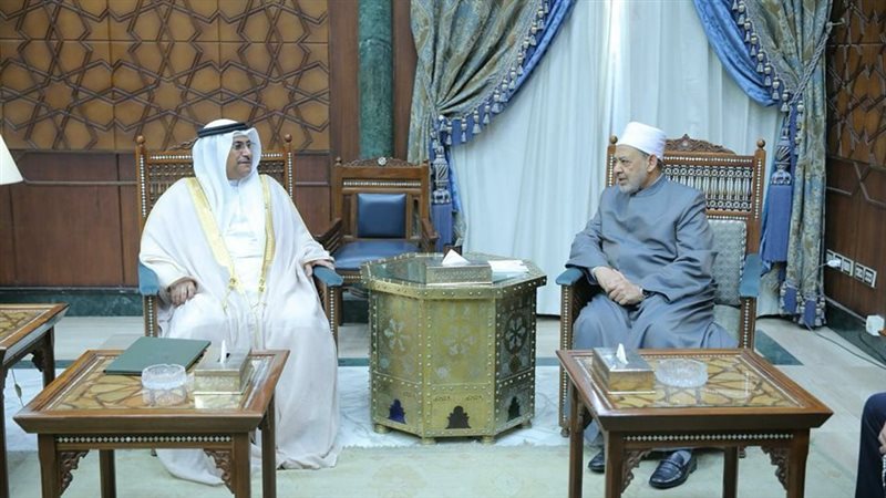 لقاء شيخ الأزهر مع