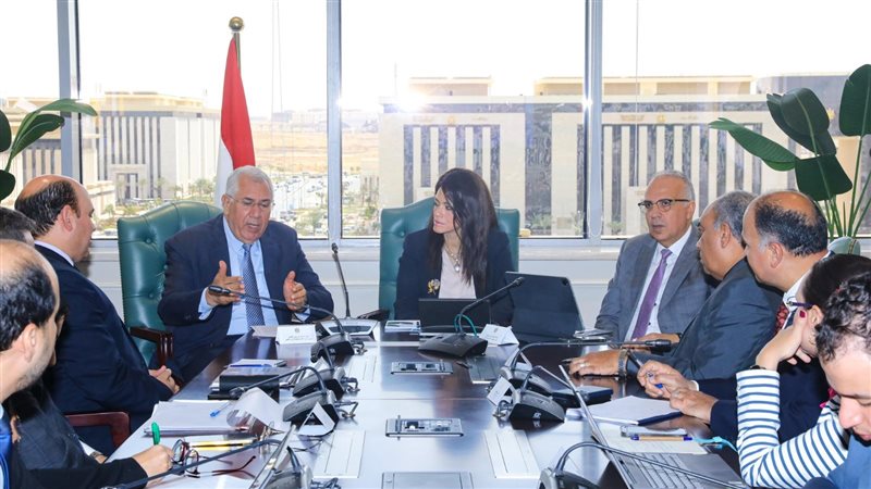 جانب من اجتماع الدكتورة