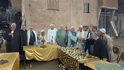 مليون جنيه شرط جزائي، جلسة عرفية تنهي خلافات بين عائلتين بالسنطة في الغربية