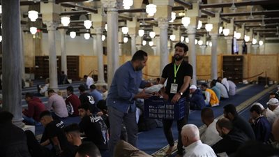 زيادة الوجبات بالجامع الأزهر لتصل إلى 6 آلاف وجبة إفطار 