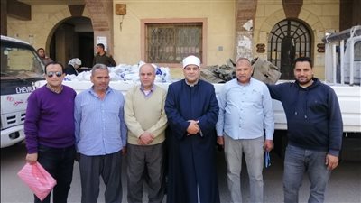  الأوقاف: توزع 30 طن سلع غذائية من صكوك الإطعام في 6 محافظات 