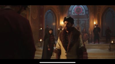 الحشاشين الحلقة 25، يحيى يذهب للسلطان السلجوقي ويطلب قيادة جيش لاقتحام قلعة ألموت