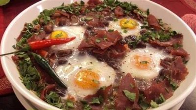 طريقة عمل الفول بالبسطرمة، للسحور من الشيف نيفين عباس 