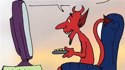 دراما رمضان في كاريكاتير فيتو