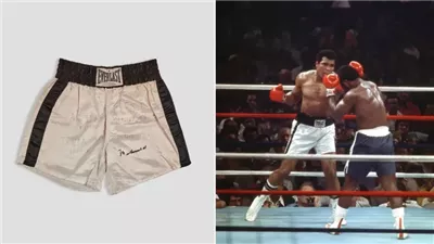 سروال أسطورة الملاكمة محمد علي كلاي للبيع بملايين الدولارات، والسر نزال 