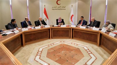  إنشاء مخزن جمركي بالعريش، نتائج اجتماع مجلس إدارة الهلال الأحمر المصري برئاسة القباج