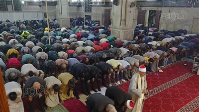 ليلة 27 رمضان، مسجد الفتح كامل العدد في صلاة التراويح بالشرقية (صور)