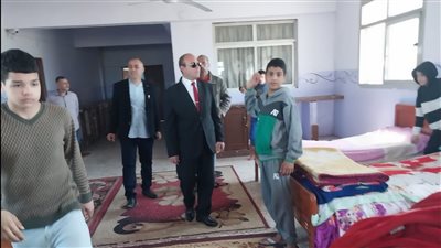 وكيل تضامن الدقهلية في زيارة لرعاية كبار السن بميت غمر