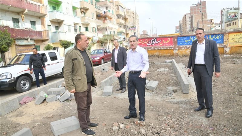 محافظ الغربية يتفقد