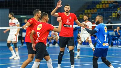 الكرة الطائرة، الأهلي يهزم الزمالك ويتوج بطلا للدوري الممتاز 