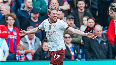  أهداف مباراة مانشستر سيتي وكريستال بالاس بالدوري الإنجليزي (فيديو)