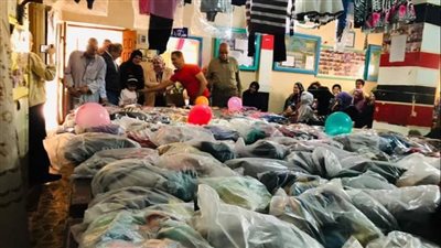 افتتاح مبادرة يوم الخير بمركز شباب كفر علام في الدقهلية