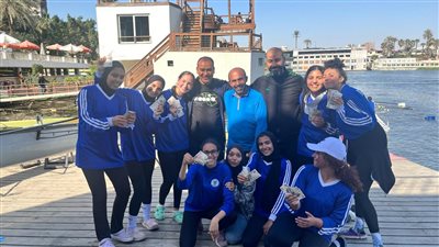 اتحاد الشرطة يتوج بلقب بطولة الجمهورية للتجديف ويحصل على درع البطولة