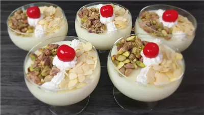 طريقة عمل المهلبية بالنشا، أرخص تحلية رمضانية