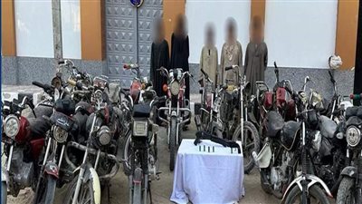 حبس 3 تشكيلات عصابية بتهمة سرقات كابينة التليفونات والدراجات النارية 