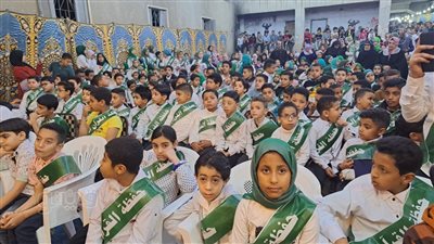 تكريم 250 طالبا من حفظة القرآن في منية البندرة بالغربية (صور)