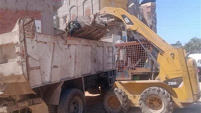 حملات مكثفة للنظافة ورفع الإشغالات في كفر الشيخ قبل عيد الفطر 