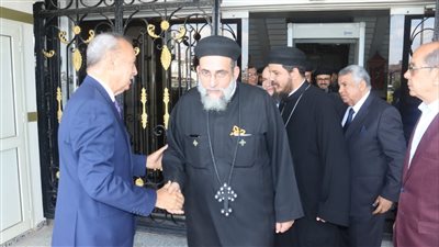 محافظ القليوبية يستقبل ممثلي الكنائس للتهنئة بعيد الفطر 