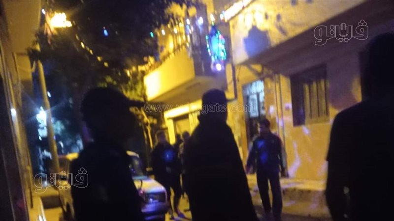حريق هائل داخل شقة