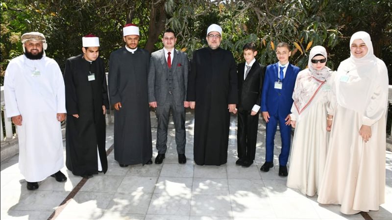 المكرمون في احتفال