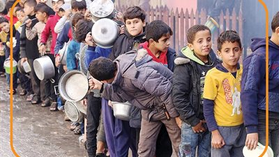 6 أشهر على العدوان.. الاحتلال يقتل أطفال غزة بسلاح الجوع (إنفوجراف)