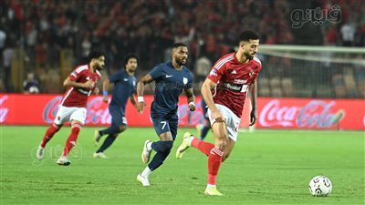 الدوري المصري، كهربا يعيد التقدم للأهلي بهدف ثاني أمام إنبي (صور)