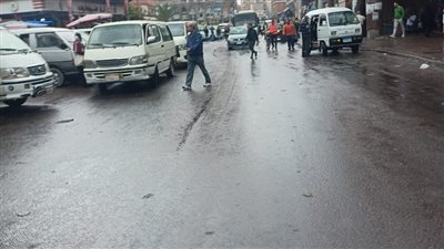 هطول أمطار غزيرة على الأسكندرية (صور)